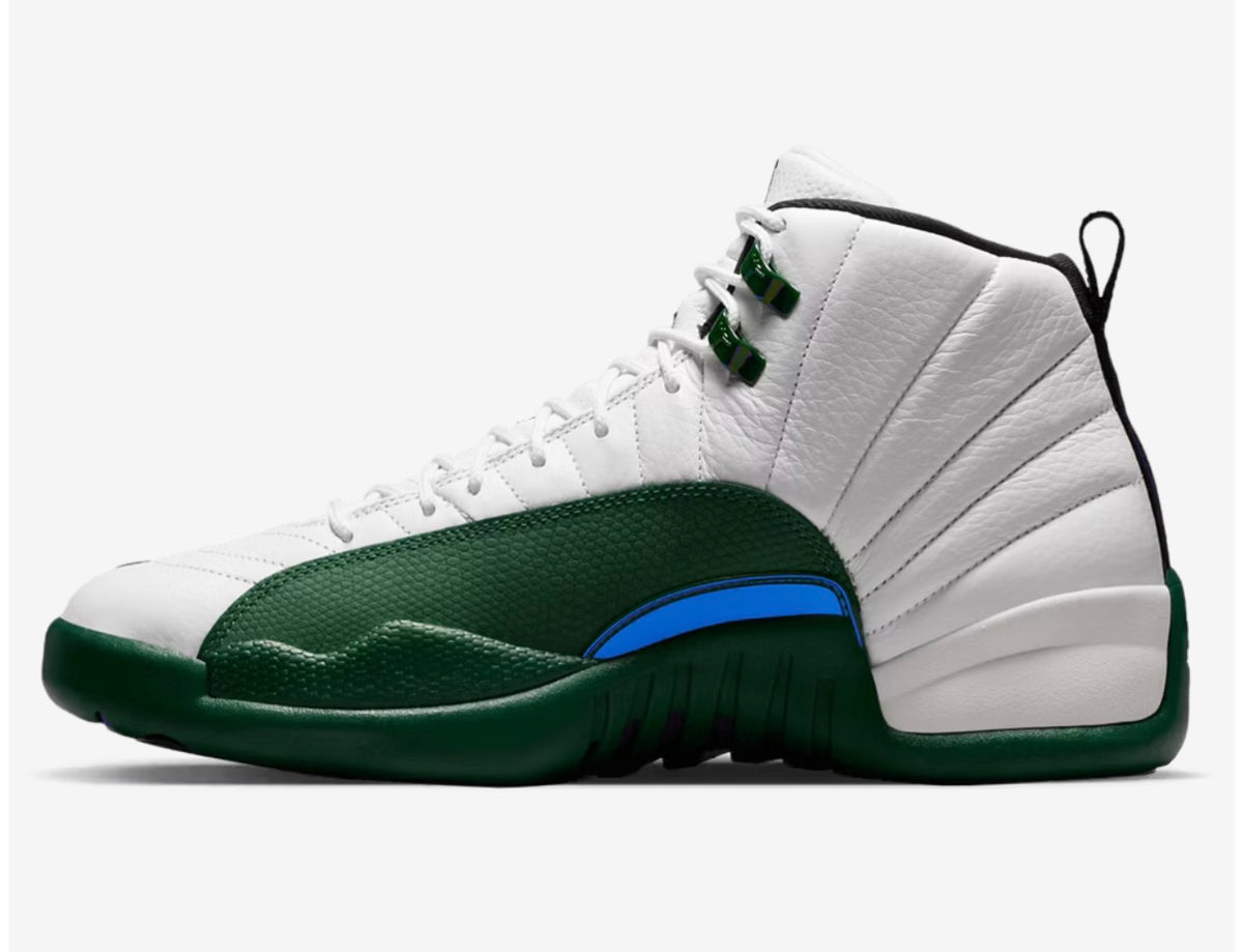 Air Jordan 12 ‘Summit White and Gorge Green’