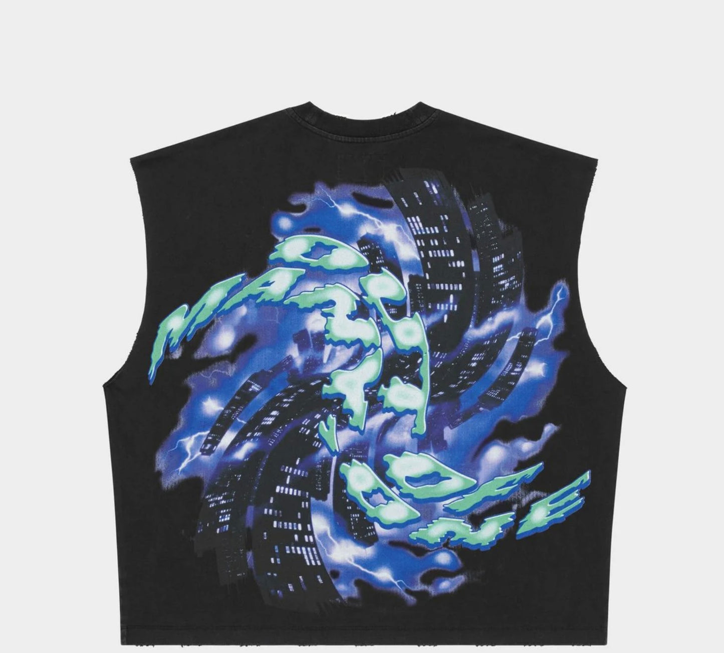 Godspeed Liberty Tears Sleeveless T-Shirt (Black)