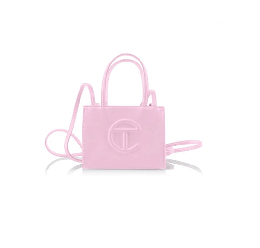 TELFAR Small Shopping Bag | Bubblegum Patent