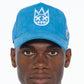 CULT CLEAN LOGO MESH BACK TRUCKER HAT (BLUE)