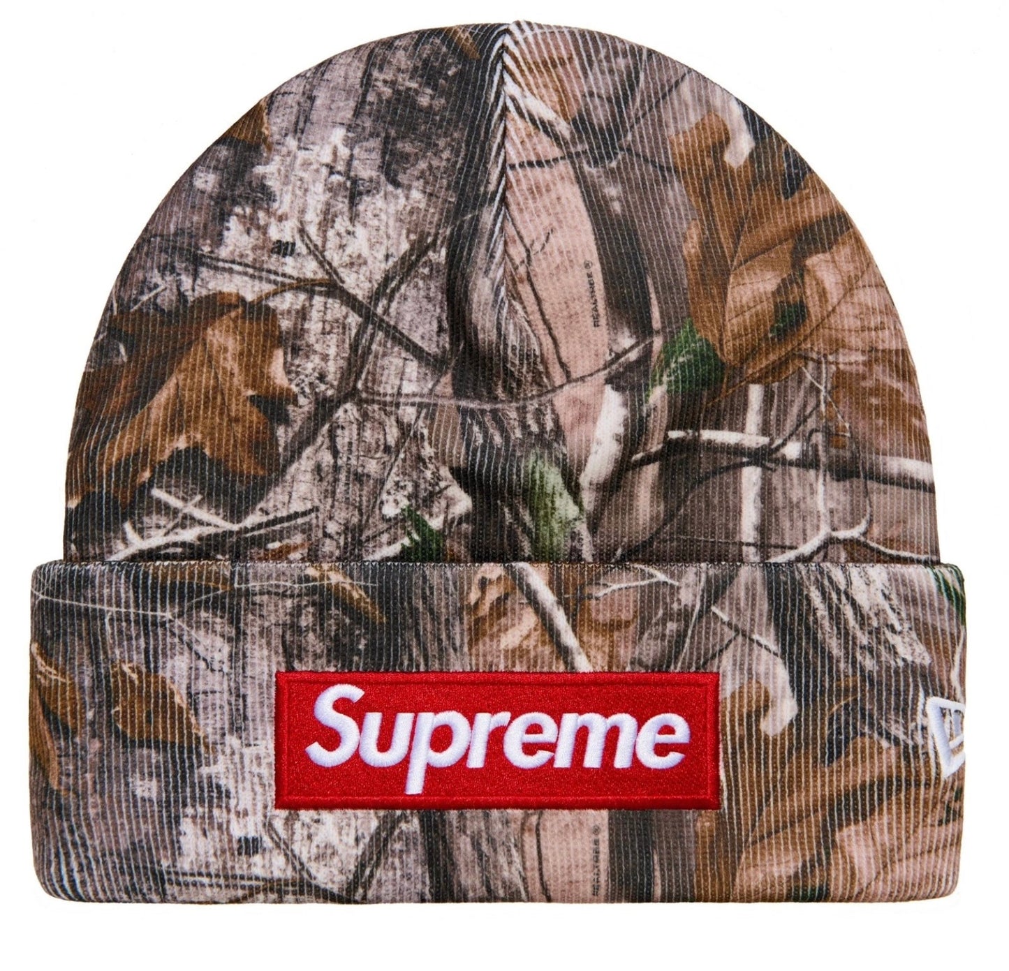 Supreme New Era Box Logo FW25 Beanie ‘RealTree Camo’ | OS