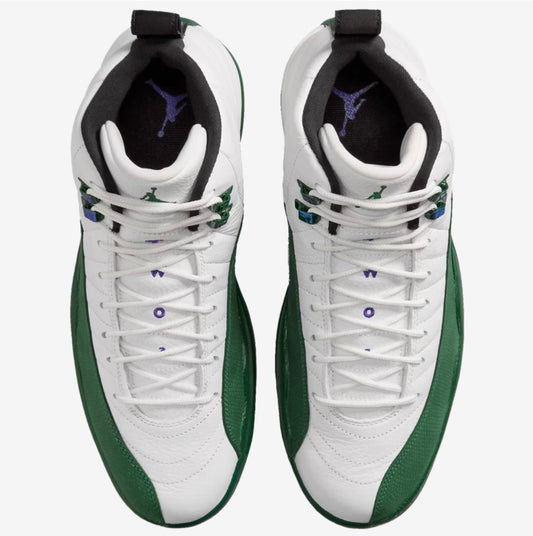 Air Jordan 12 ‘Summit White and Gorge Green’