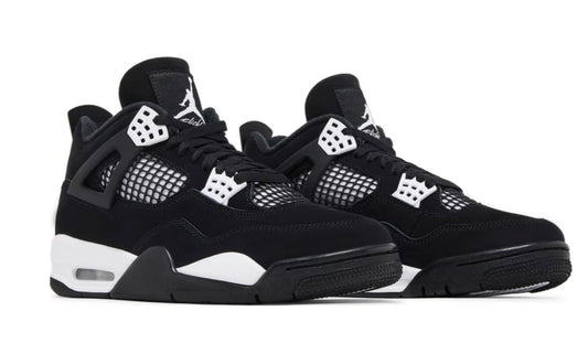 JORDAN 4 RETRO ( White/Black)