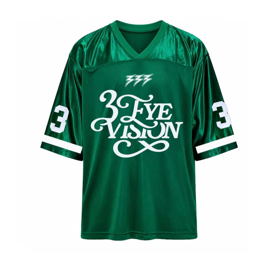 333 VISION (GREEN-SILK JERSEY 333 T-SHIRT)