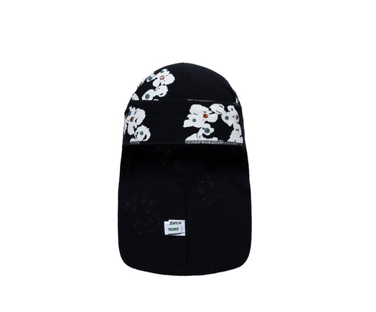 Denim Tears Rhinestone Cotton Wreath Durag Black