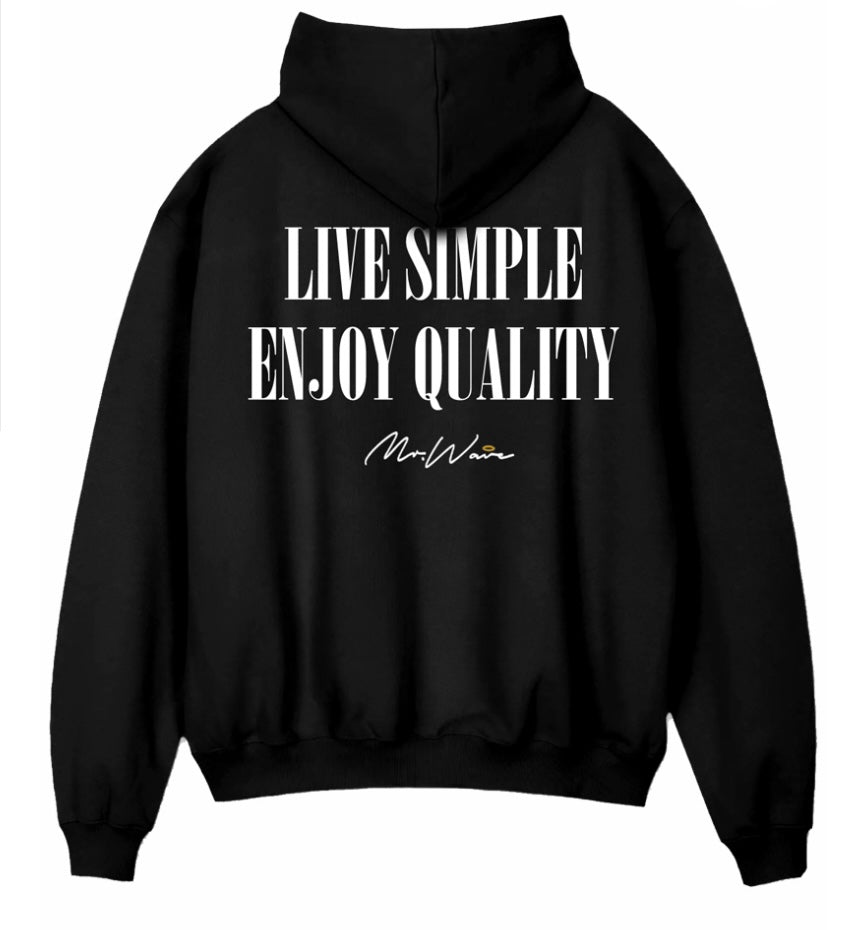 Mr.Wave “WAVE of The City Hoodie (Black)