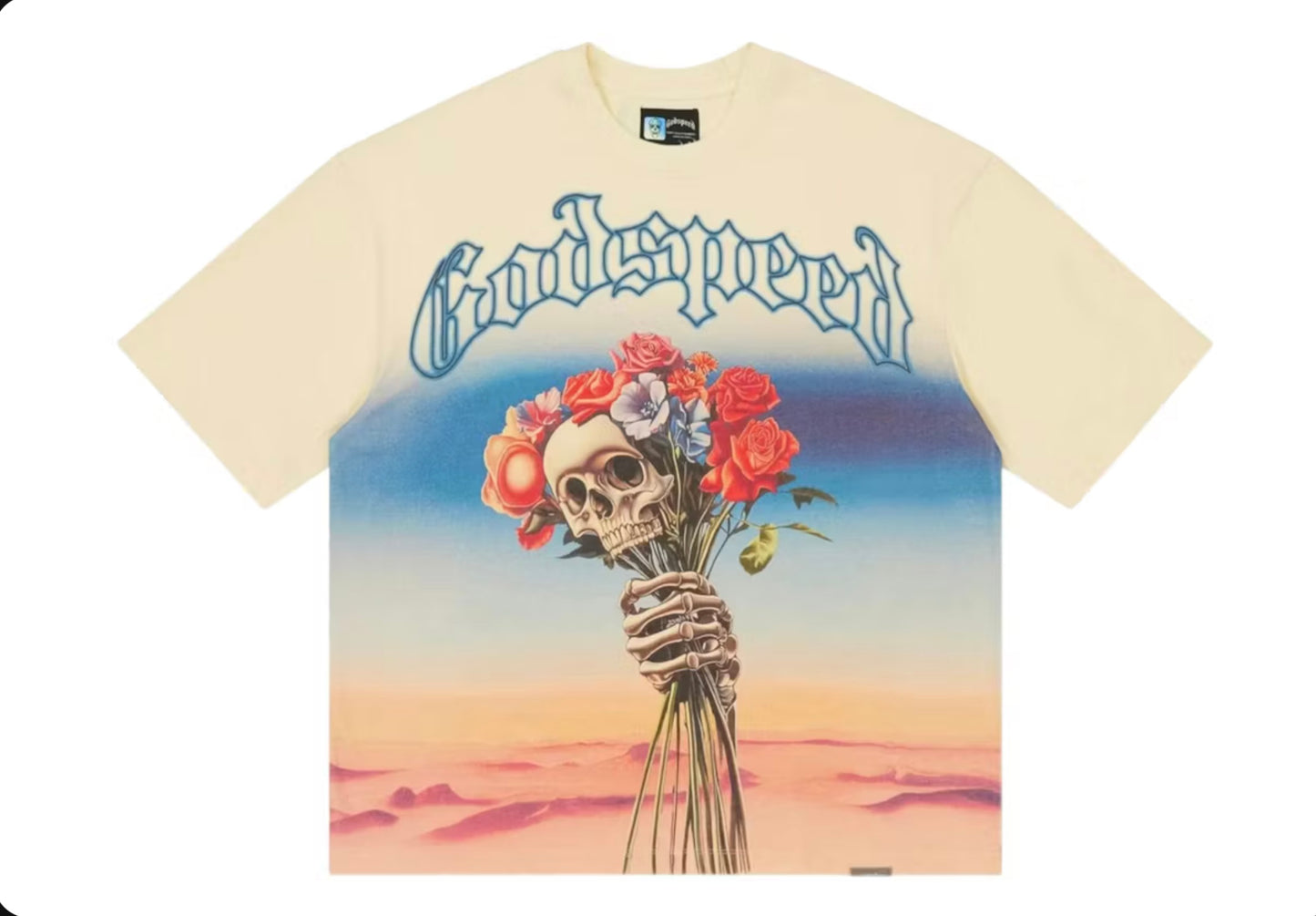 Godspeed N.R.N.F T-shirt /BONE