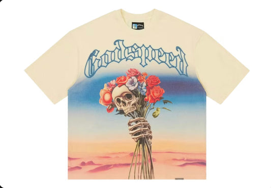 Godspeed N.R.N.F T-shirt /BONE