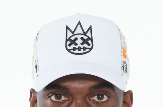 CULT LOGO PATTERN HAT