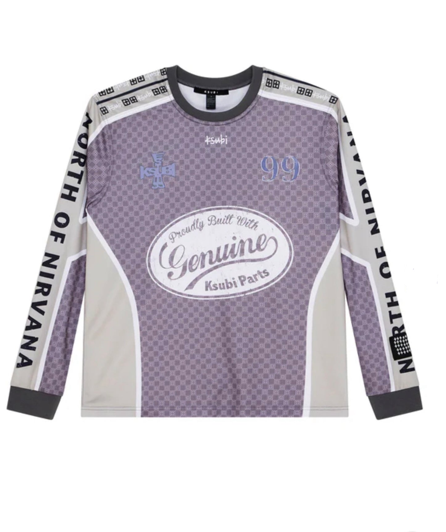 Ksubi Garage Ls Moto Jersey Moss Black