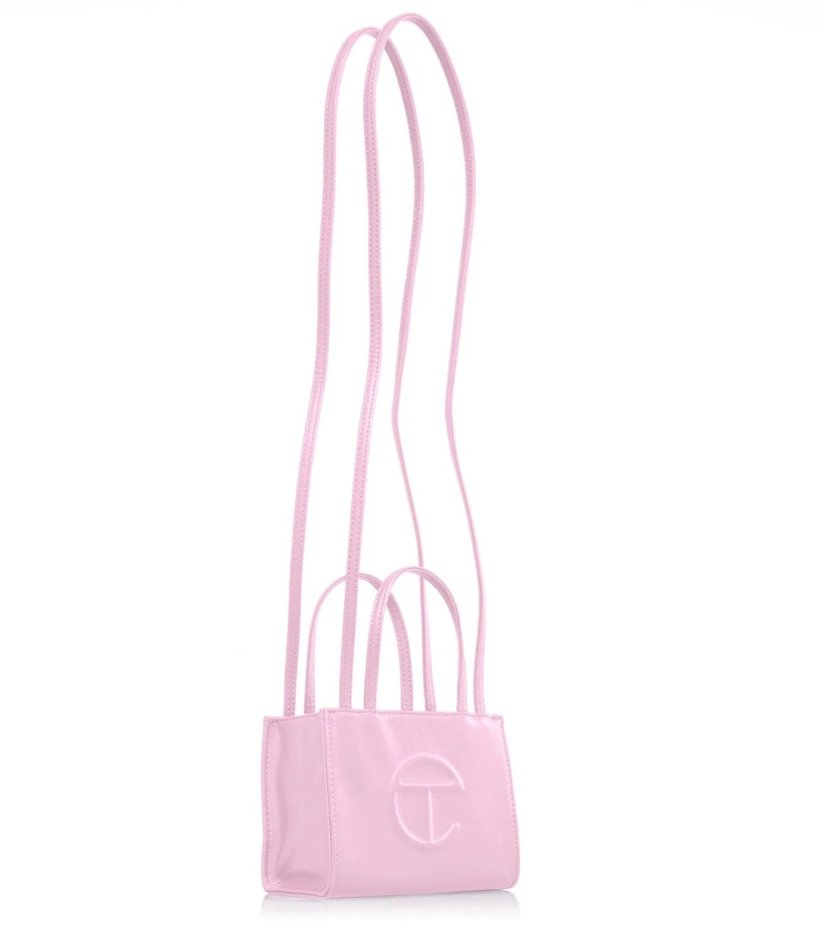 TELFAR Small Shopping Bag | Bubblegum Patent