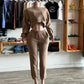 Make It Last Jogger Set - Mocha