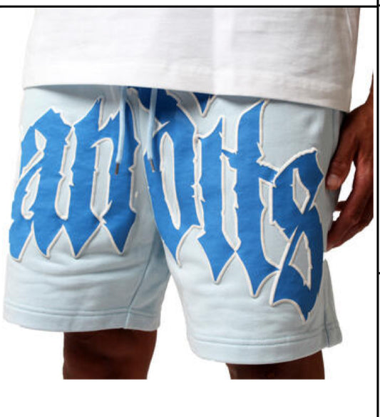 BANDITS BABY BLUE EGO SWEATSHORTS