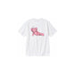 CLAWS WHITE/PINK TEE