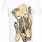 KAWS “White/Bone” Skeleton Fiction Tee