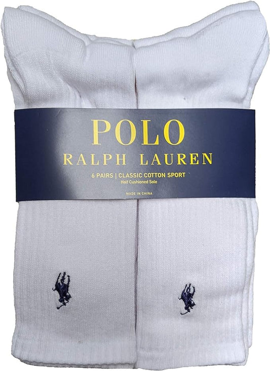 Polo RL High White Socks