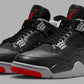 Air Jordan 4 Bred Reimagined