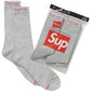 Supreme Grey Socks