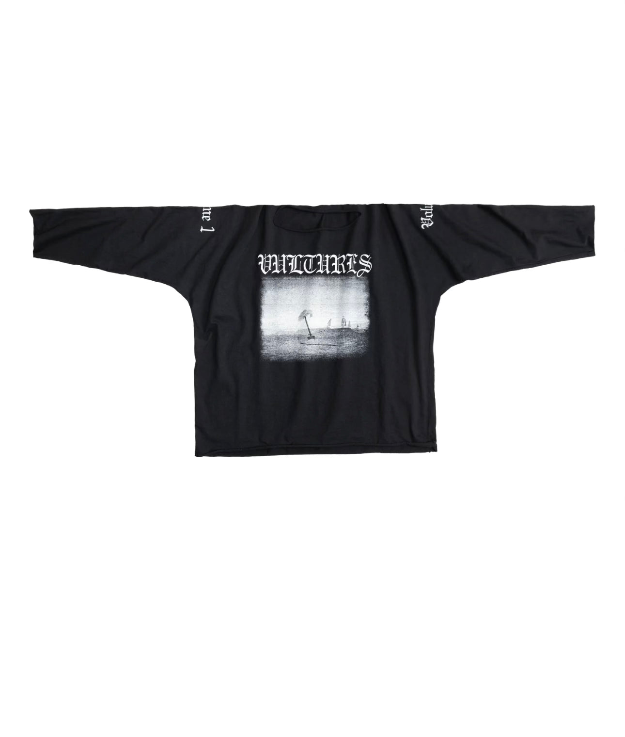 YZY VULTURES BLACK LONG T