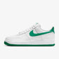 NIKE AIR FORCE 1 '07 WHITE/GREEN