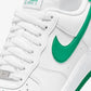 NIKE AIR FORCE 1 '07 WHITE/GREEN