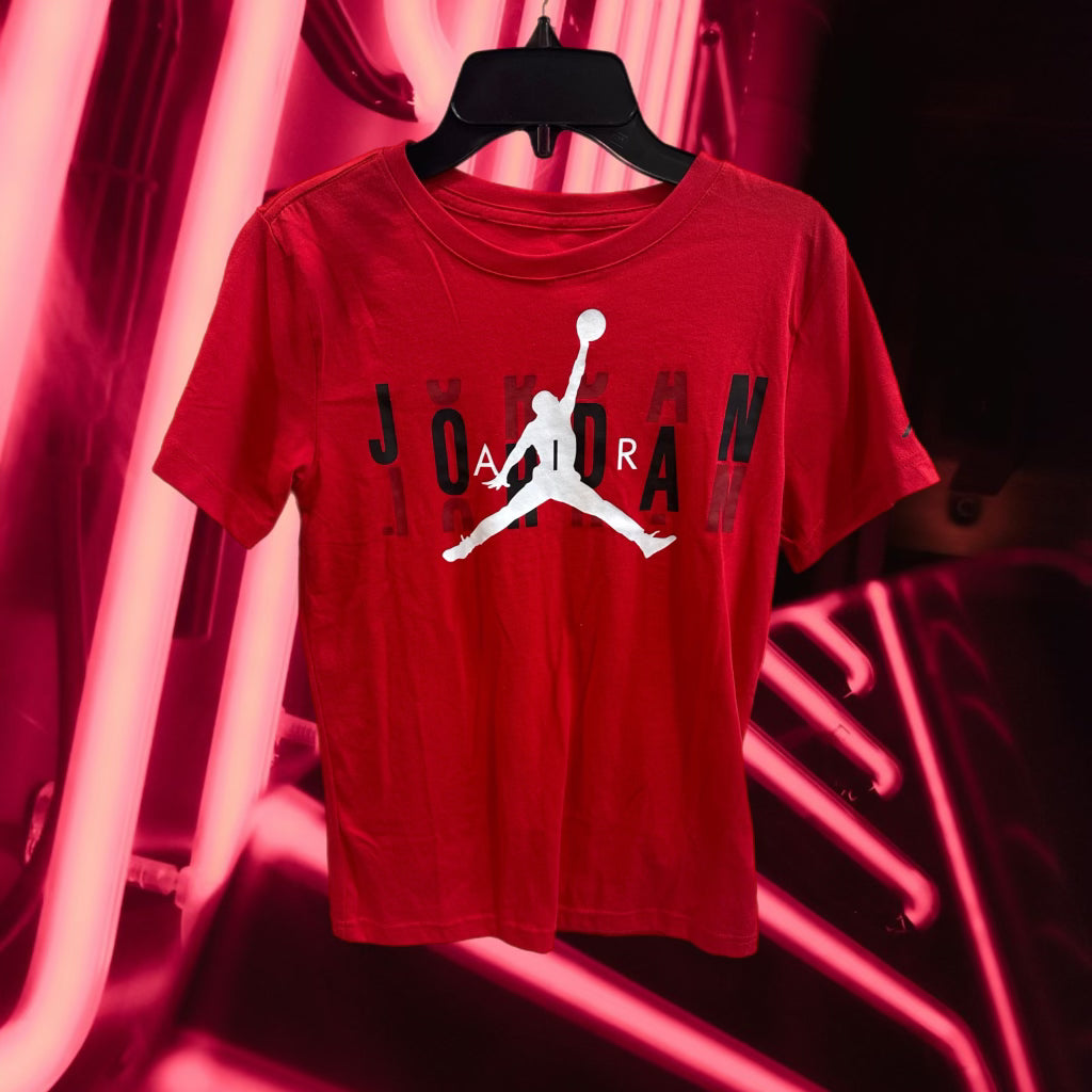 BOYS RED JORDAN TEE