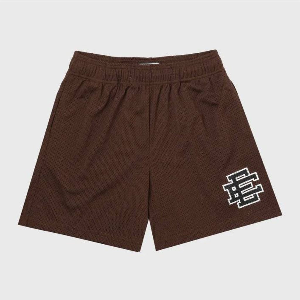 Eric Emanuel Brown/White Shorts