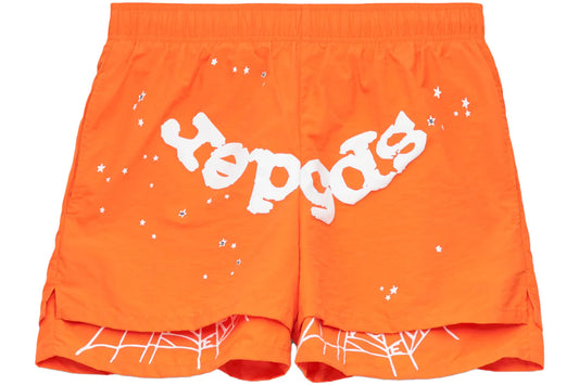 Sp5der Logo Short Orange