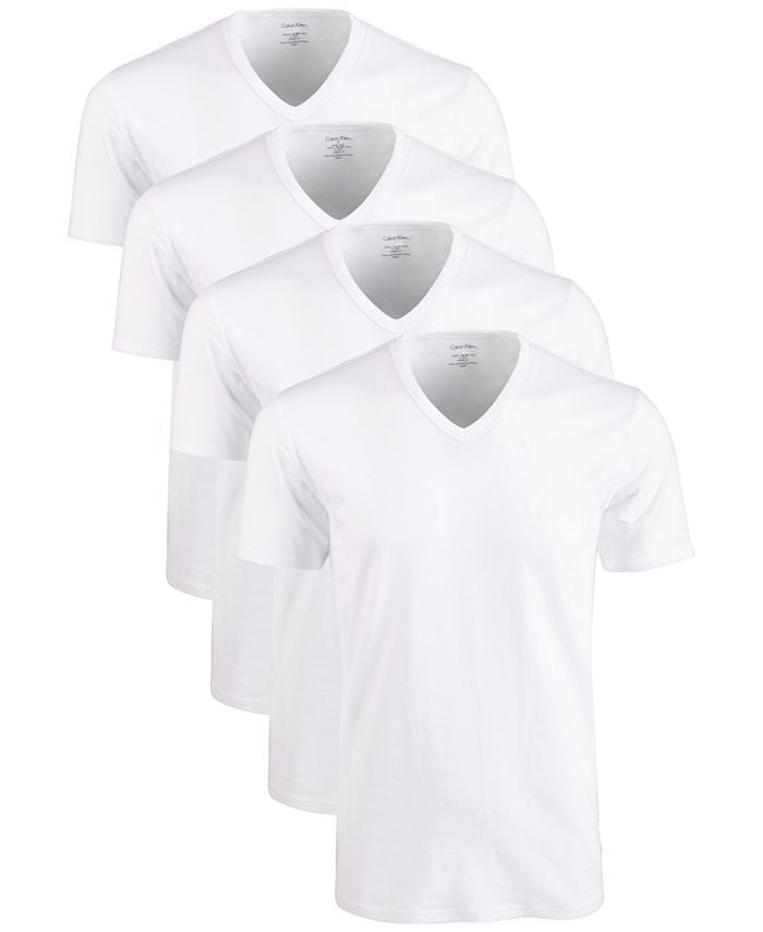 CK Men V-Neck (White)