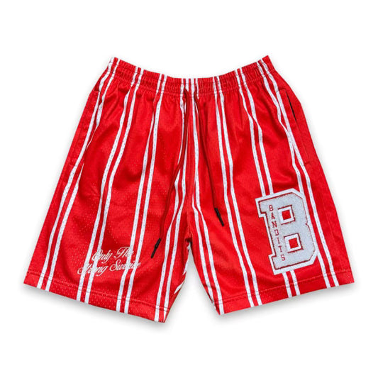 BANDITS THE ONLY STRONG SURVIVE MESH SHORTS RED