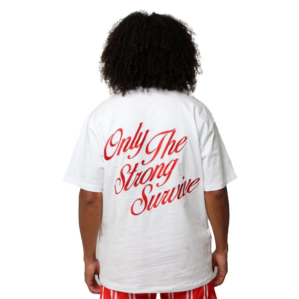 BANDITS ONLY THE STRONG SURVIVE S/S TEE RED