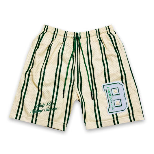 BANDITS ONLY THE STRONG SURVIVE MESH SHORTS STRIPED