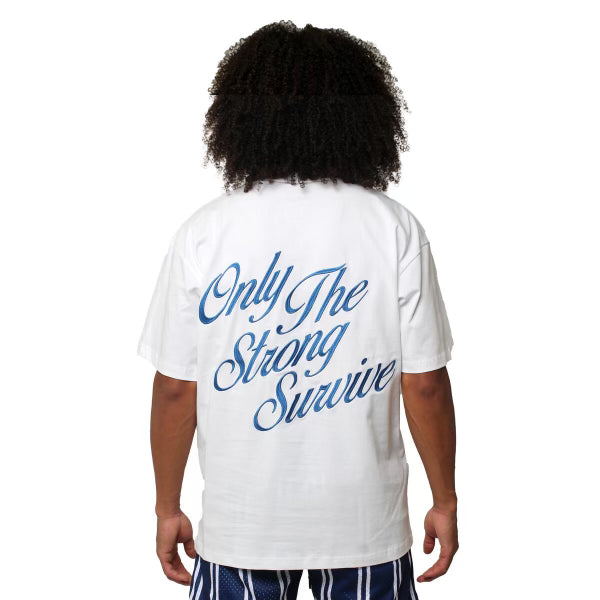 BANDITS ONLY THE STRONG SURVIVE S/S TEE BLUE