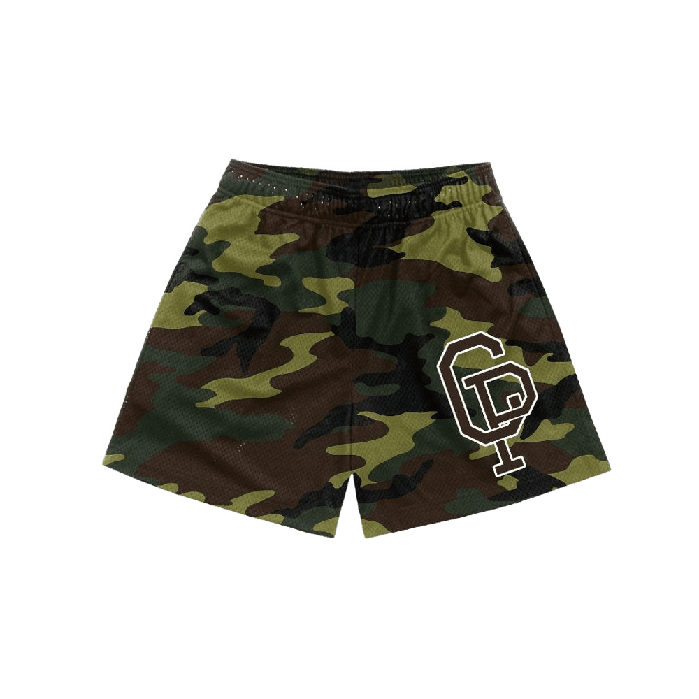 CRISP ARMY CAMO SHORTS