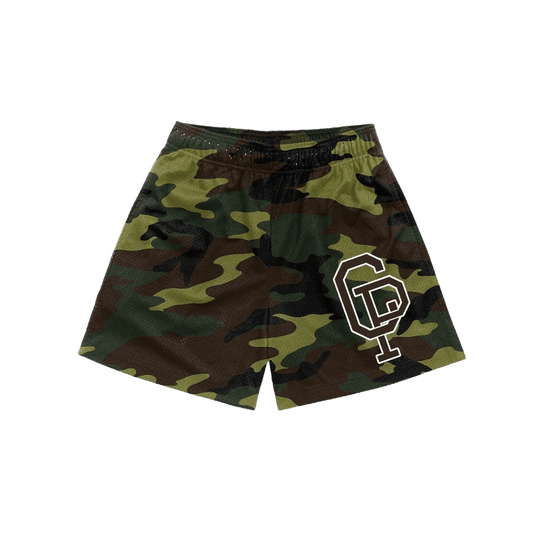 CRISP ARMY CAMO SHORTS