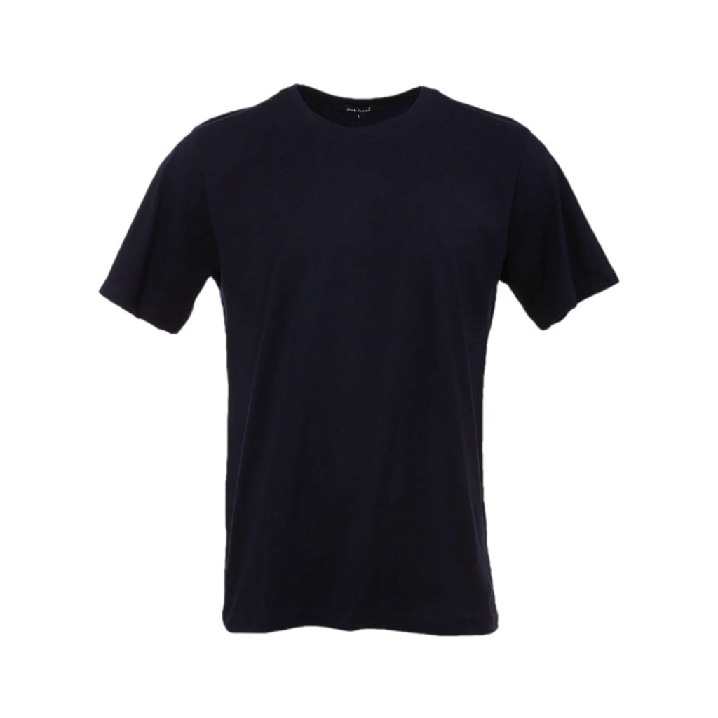 RICH COTTON NAVY T-SHIRT