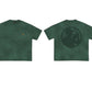 Mr.Wave Embossed Green T-Shirt