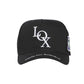 Godspeed Unisex X The LOX Legacy Trucker Hat Black/White