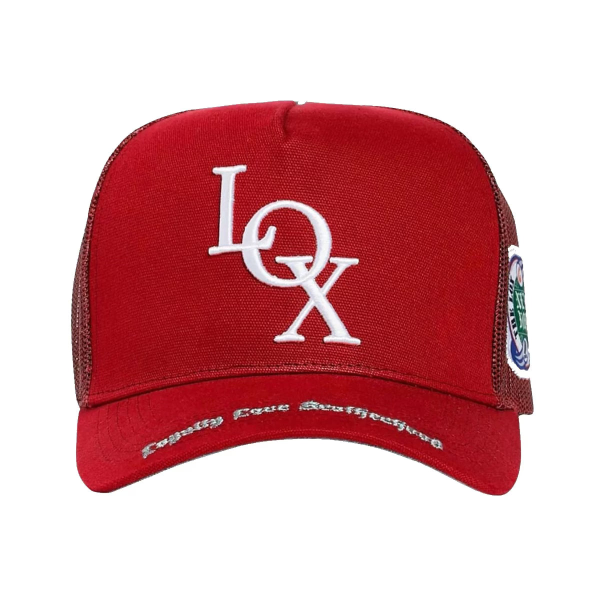 Godspeed Unisex X The LOX Legacy Trucker Hat Red/White