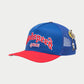 GODSPEED FOREVER TRUCKER HAT (BLUE/RED)