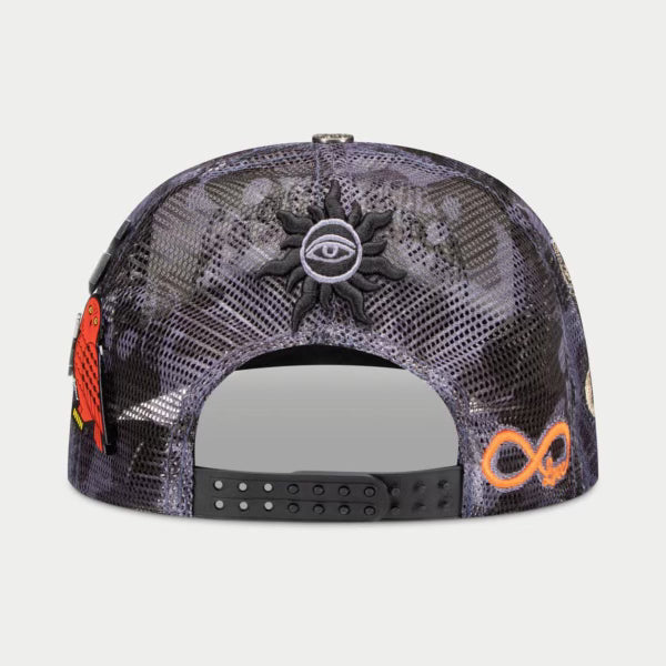 GODSPEED FOREVER CAMO TRUCKER HAT (Green)