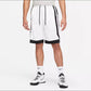 NIKE WHITE BASKETBALL SHORTS