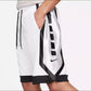 NIKE WHITE BASKETBALL SHORTS