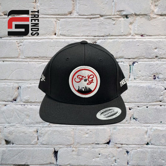 F&G CITY BLACK SNAPBACK