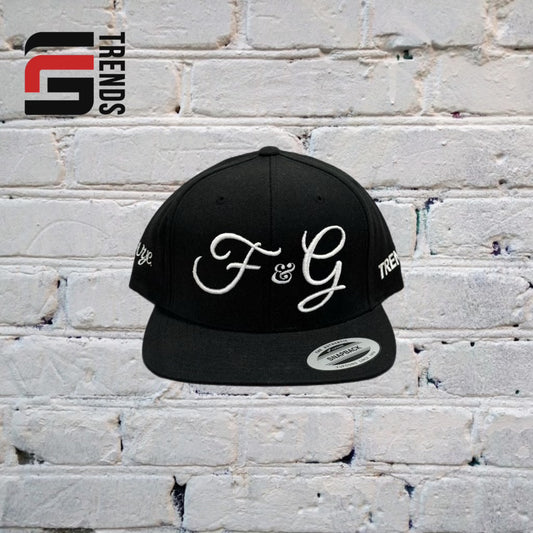 F&G BLACK AND WHITE SNAPBACK