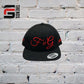 F&G BLACK AND RED SNAPBACK