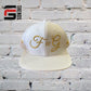 F&G WHITE AND GOLD SNAPBACK