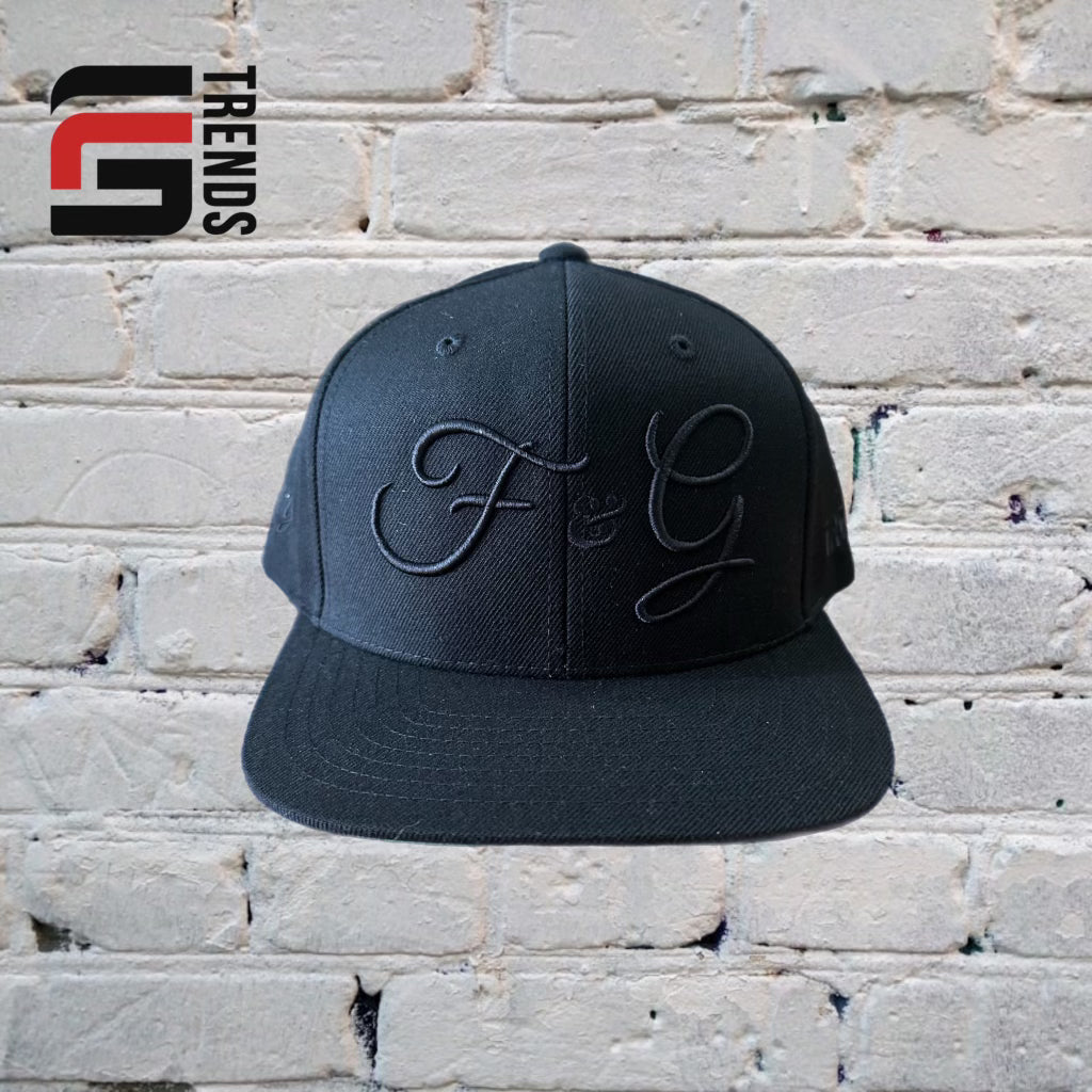 F&G BLACK ON BLACK SNAPBACK