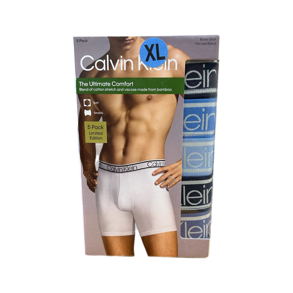 CALVIN KLEIN MEN UNDERWEAR/ 5pack (BLUE)