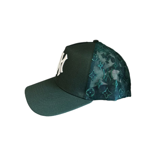 NY MONOGRAM- GREEN SNAPBACK